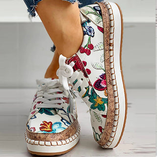 Heren Orthopedische Schoenen met Bloemenprint
