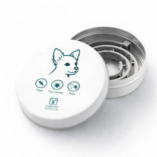 Anti-Vlooien Halsband voor Honden en Katten Kleine Hond (38 cm)