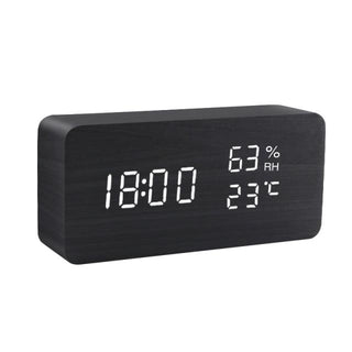 Boom Minimalistische LED Wekker Met Alarm En Digitale Wekker 11