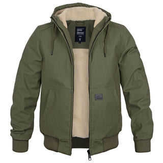 Finn - Jas Warm Heren Olijf