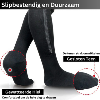 Compressiekousen 2.0 met Rits - Verbeterd Comfort